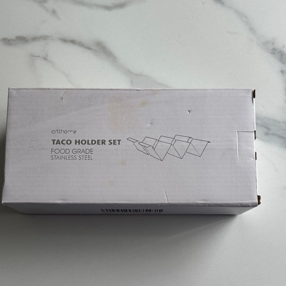 Taco Holder Set - Stainless Steel - Picture 2 of 3